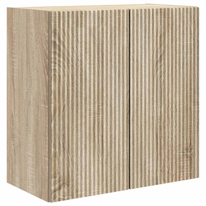 Wall-Mounted Cabinet Sonoma Oak 59 x 31 x 60 cm Engineered Wood