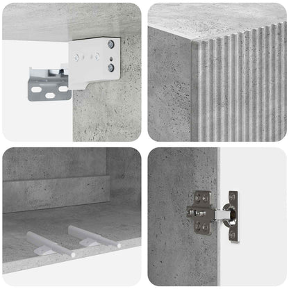 Wall-Mounted Cabinet 59 x 31 x 60 cm Engineered Wood