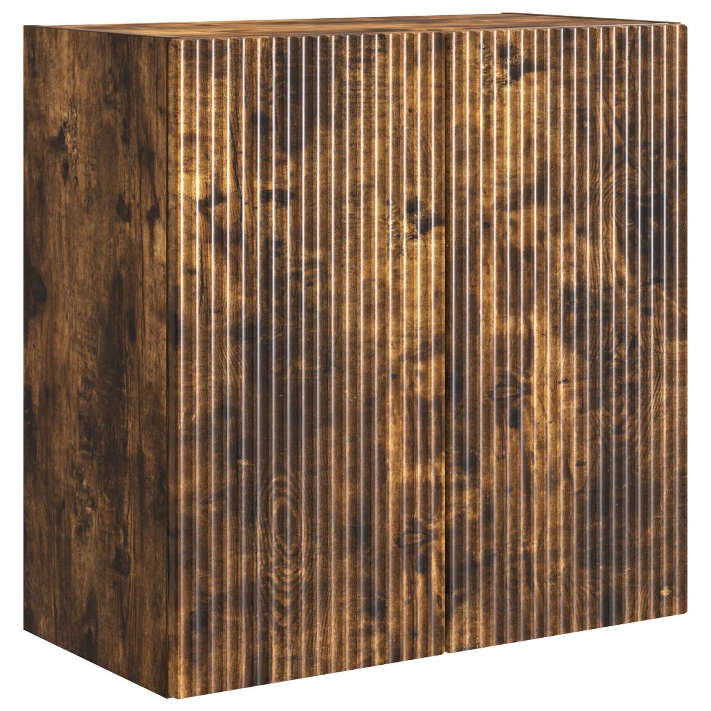 Wall-Mounted Cabinet 59 x 31 x 60 cm Engineered Wood Smoked Oak
