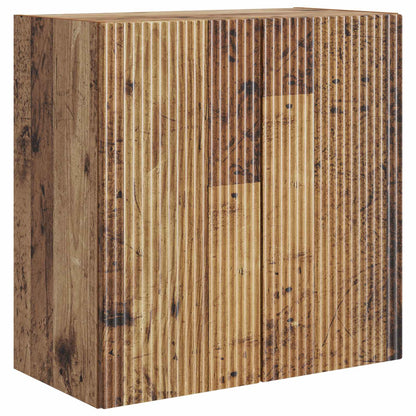 Wall-Mounted Cabinet 59 x 31 x 60 cm Engineered Wood Old Wood