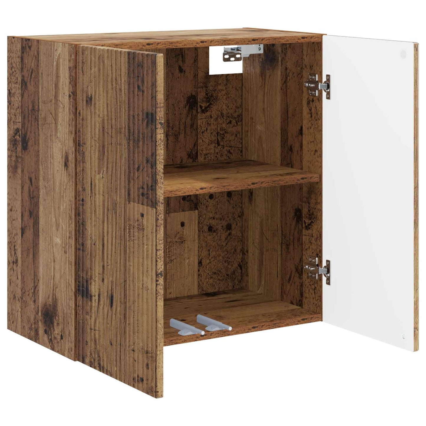 Wall-Mounted Cabinet 59 x 31 x 60 cm Engineered Wood Old Wood