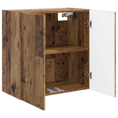 Wall-Mounted Cabinet 59 x 31 x 60 cm Engineered Wood Old Wood