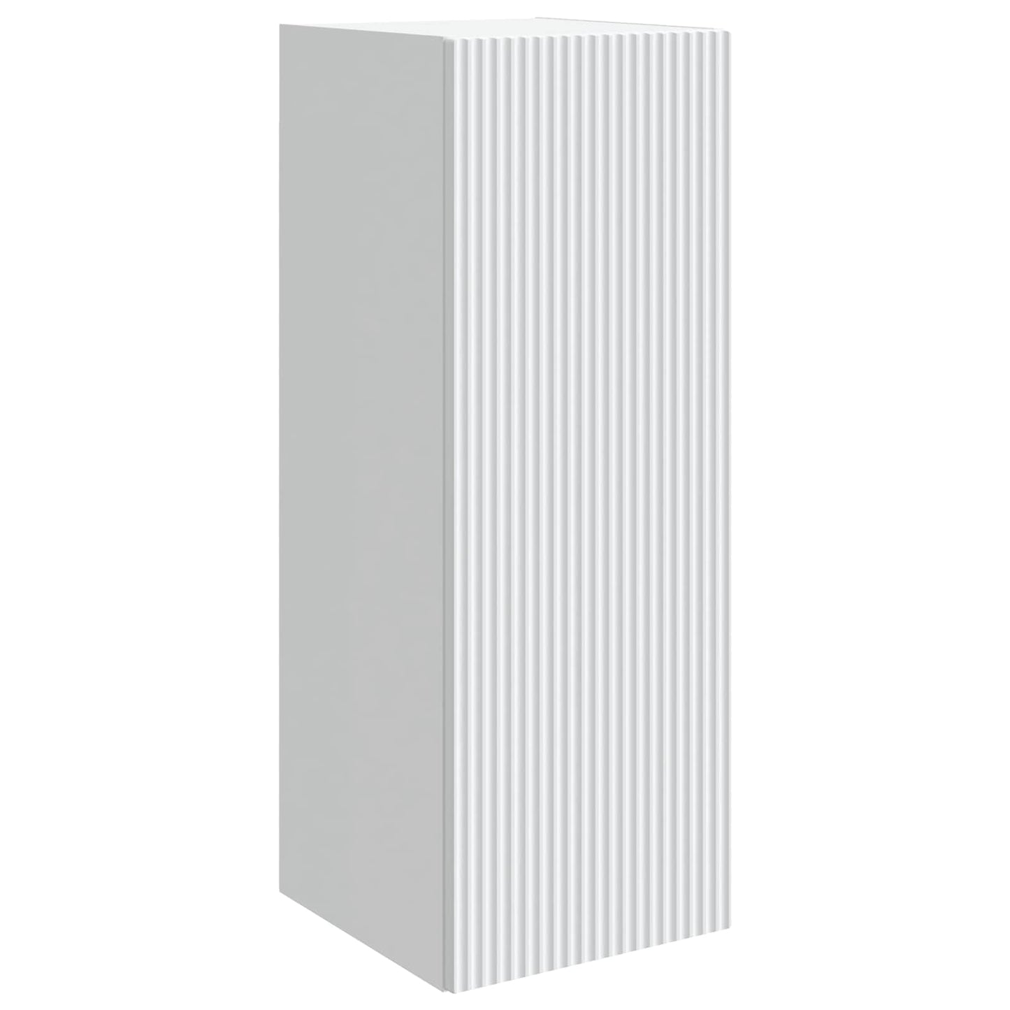 Wall-Mounted Cabinet 33 x 34.5 x 90 cm Engineered Wood White