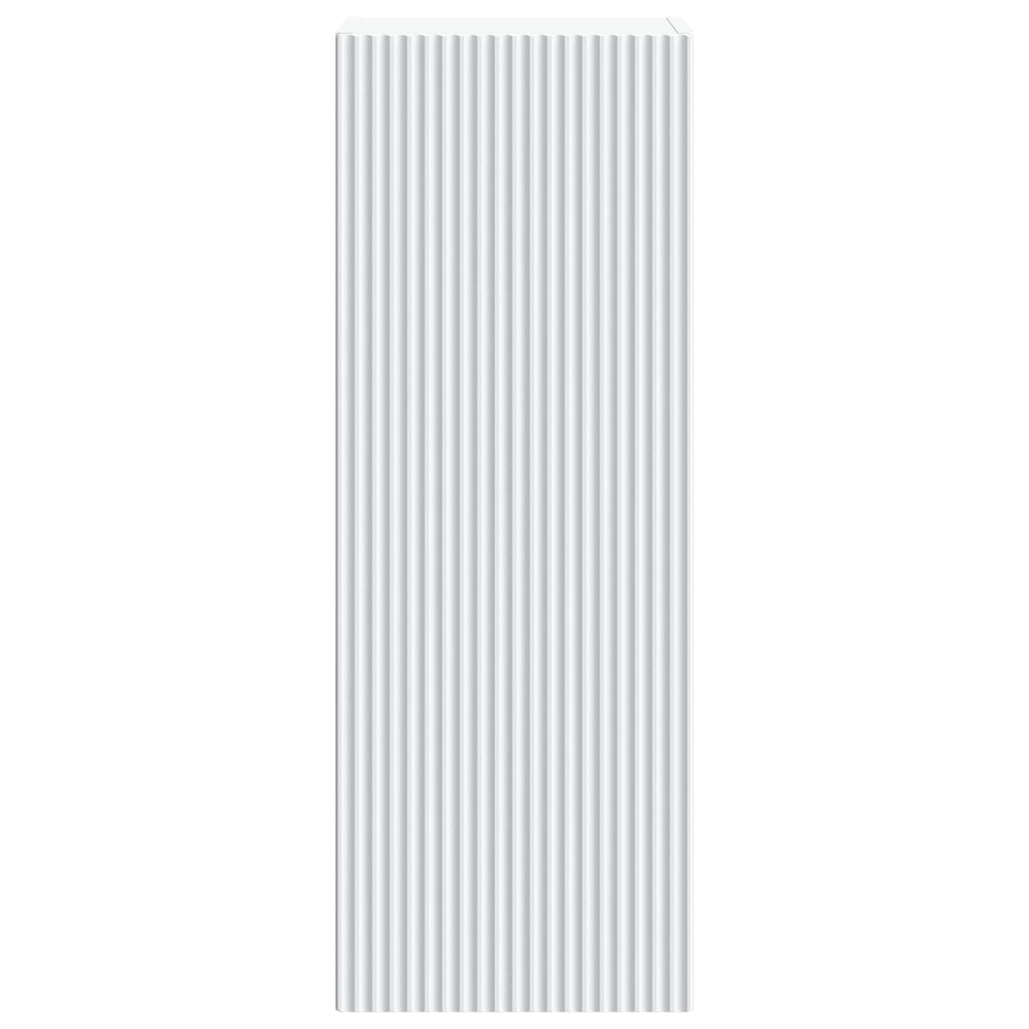 Wall-Mounted Cabinet 33 x 34.5 x 90 cm Engineered Wood White