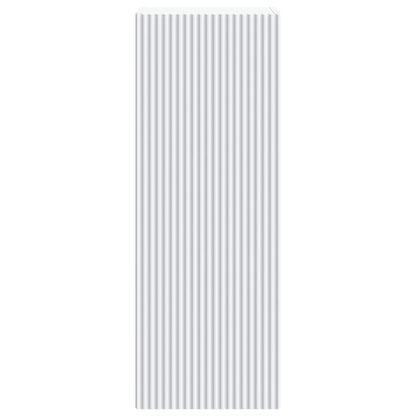 Wall-Mounted Cabinet 33 x 34.5 x 90 cm Engineered Wood White