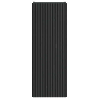 Wall-Mounted Cabinet 33 x 34.5 x 90 cm Engineered Wood Black
