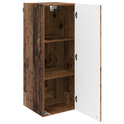 Wall-Mounted Cabinet 33 x 34.5 x 90 cm Engineered Wood Old Wood