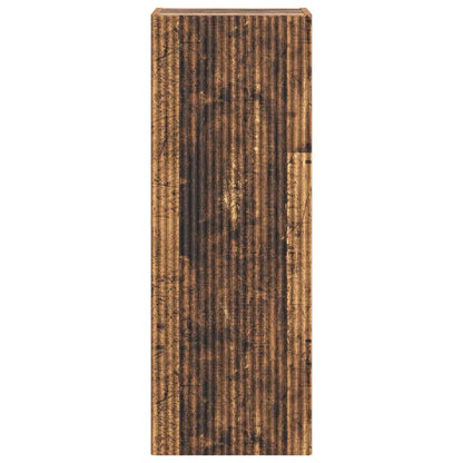 Wall-Mounted Cabinet 33 x 34.5 x 90 cm Engineered Wood Old Wood