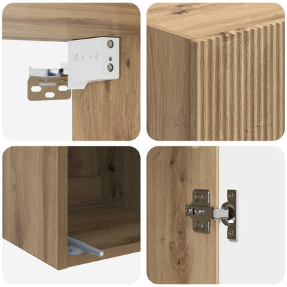 Wall-Mounted Cabinet Artisan Oak 33 x 34.5 x 90 cm