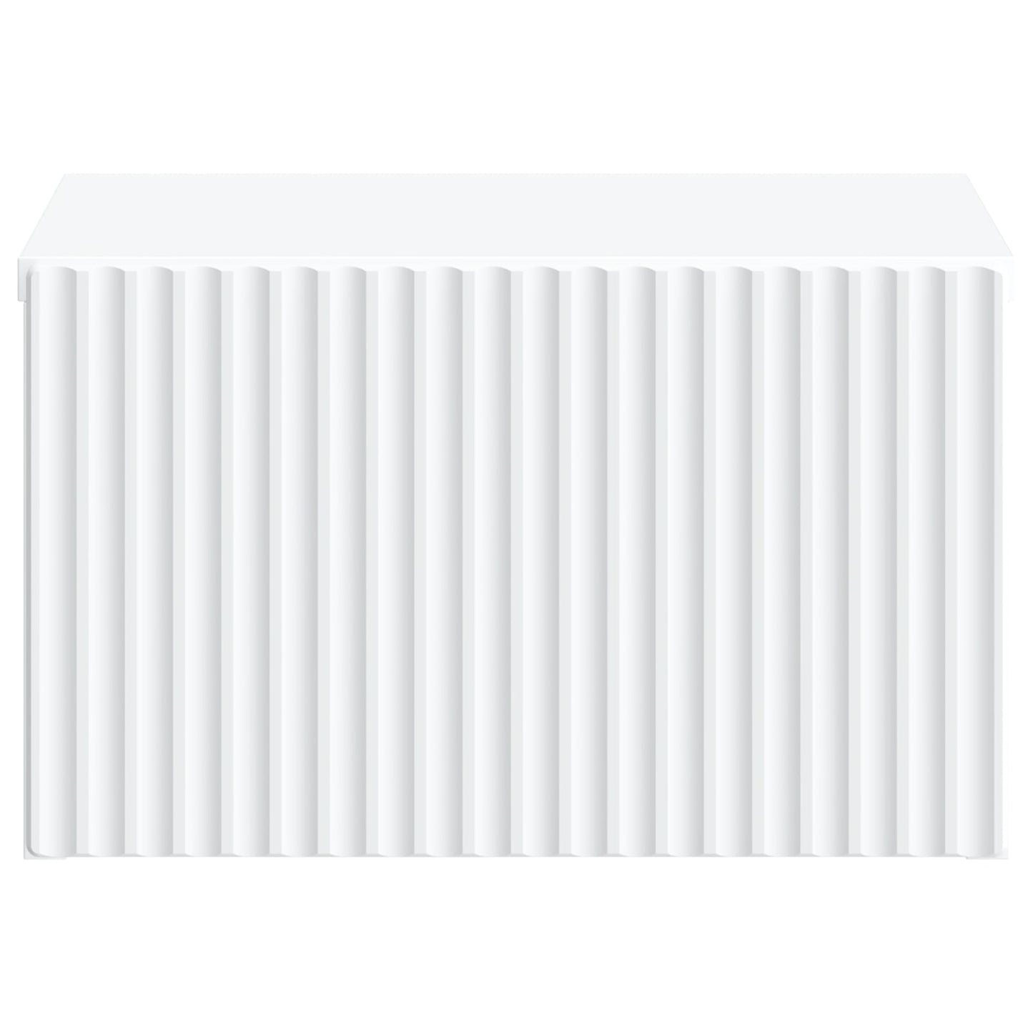 Wall-Mounted Bedside Cabinet 2 pcs White 33 x 34.5 x 20 cm