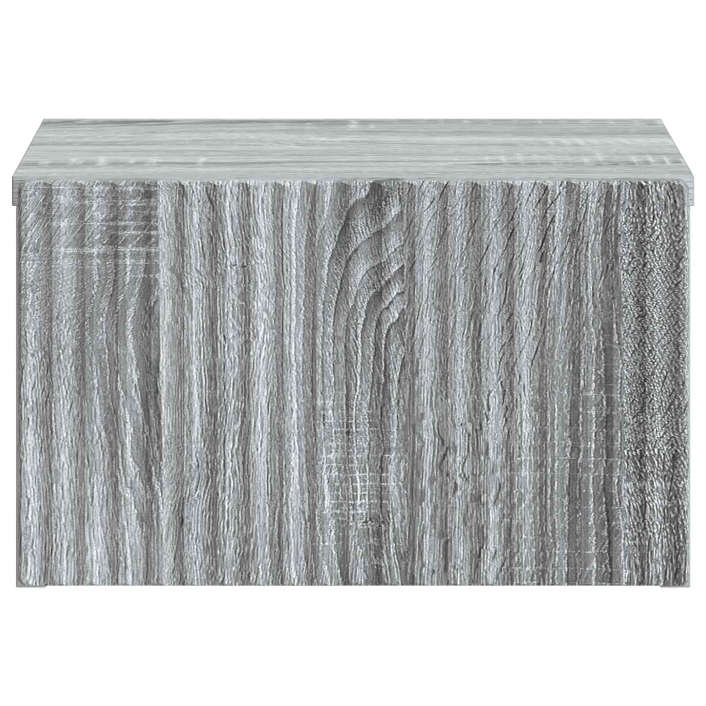 Wall-Mounted Bedside Cabinet 2 pcs Grey Sonoma Engineered Wood