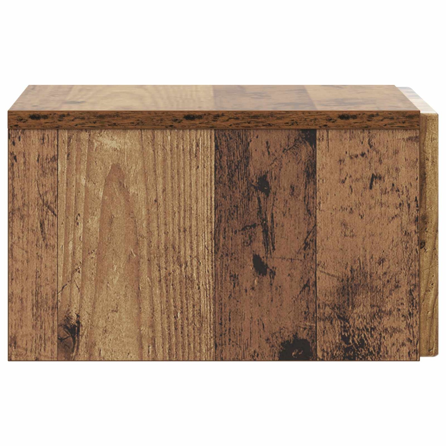 Wall-Mounted Bedside Cabinet 2 pcs Old Wood 33 x 34.5 x 20 cm