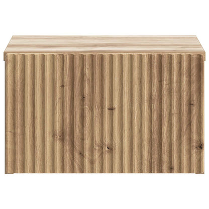 Wall-Mounted Bedside Cabinet Artisan Oak 33 x 34.5 x 20 cm