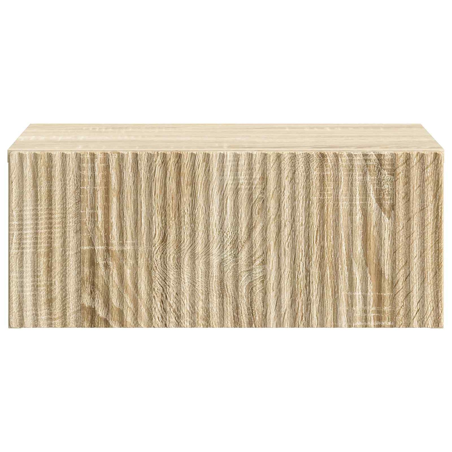 Wall-Mounted Bedside Cabinet 2 pcs Sonoma Oak 49 x 34.5 x 20 cm