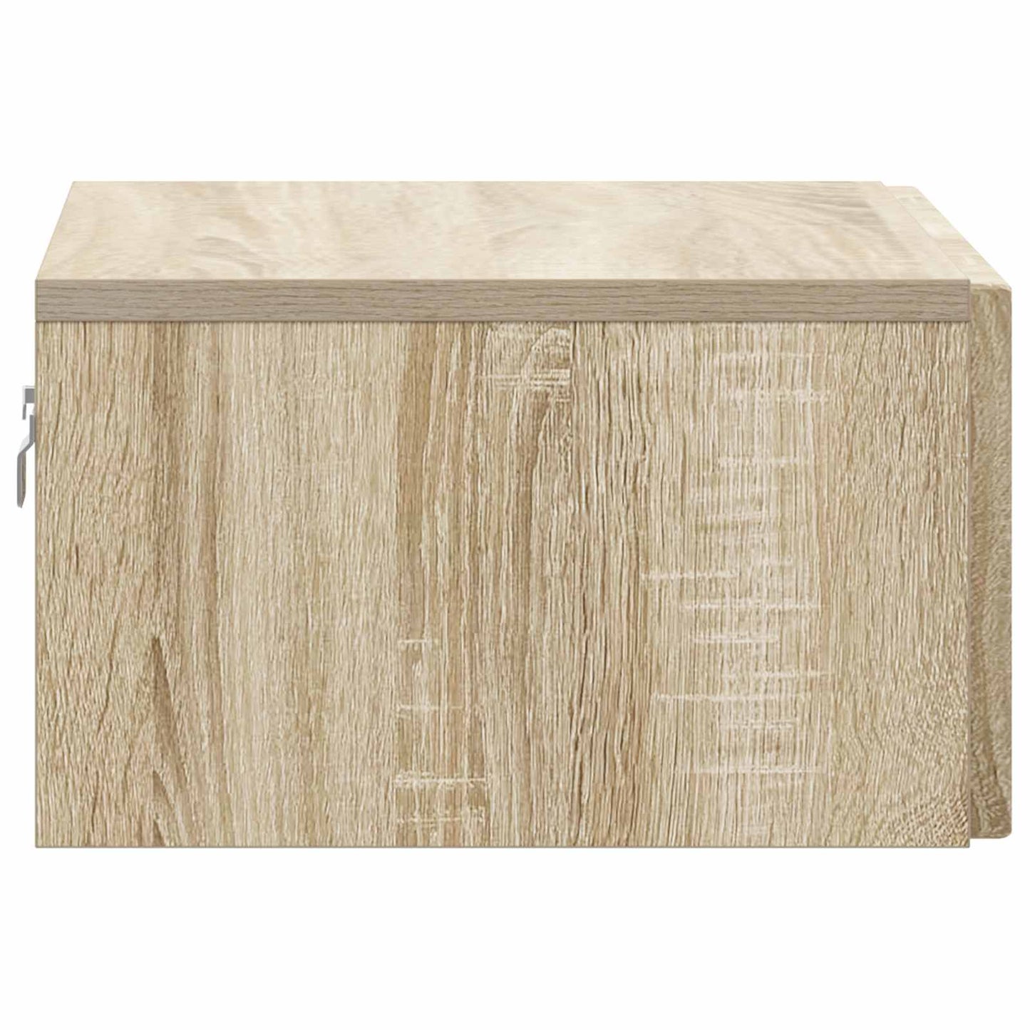 Wall-Mounted Bedside Cabinet 2 pcs Sonoma Oak 49 x 34.5 x 20 cm