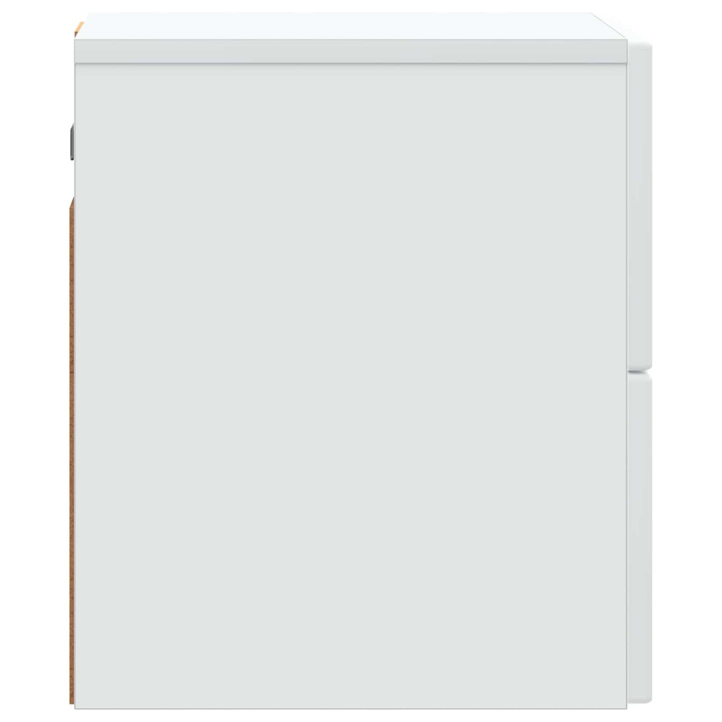 Wall-Mounted Bedside Cabinet White 33 x 34.5 x 40 cm