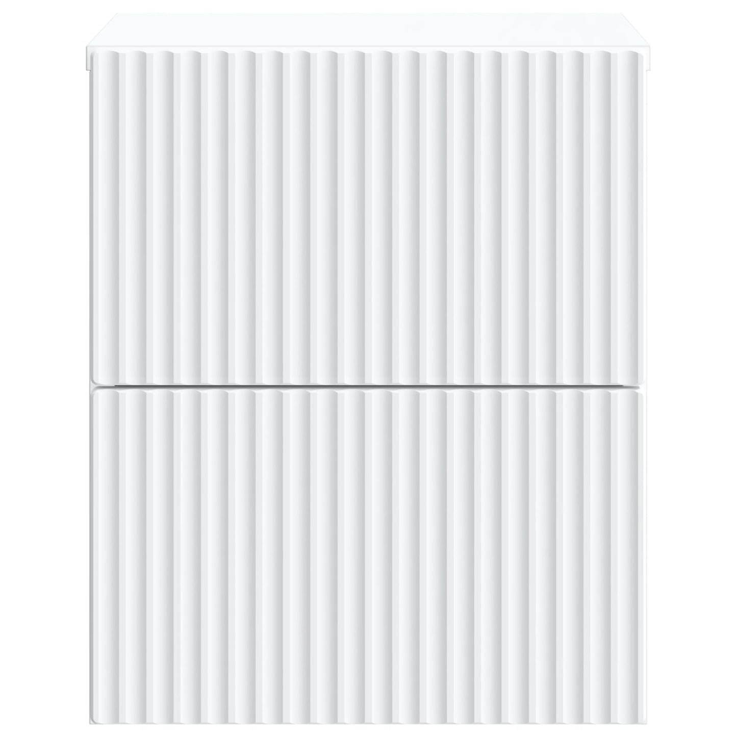 Wall-Mounted Bedside Cabinet 2 pcs White 33 x 34.5 x 40 cm