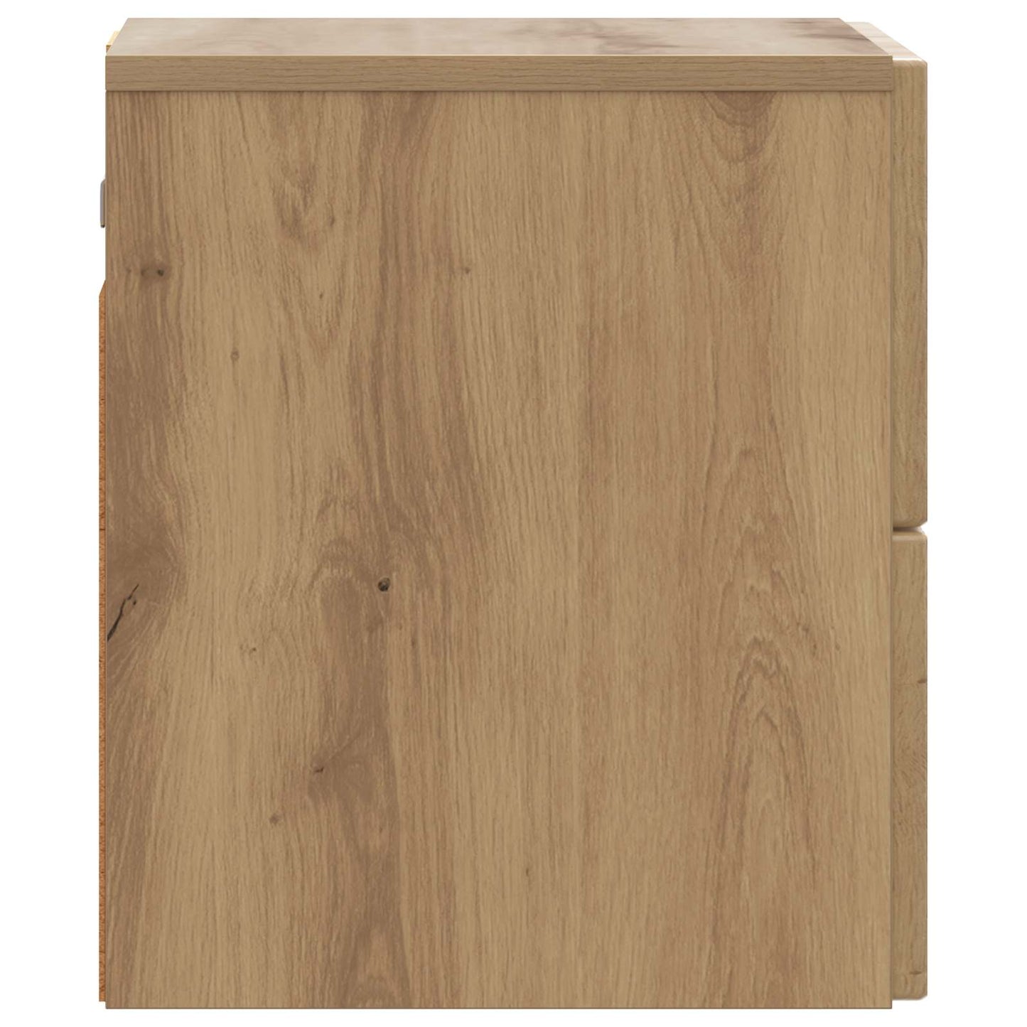 Wall-Mounted Bedside Cabinet 2 pcs Artisan Oak Engineered Wood