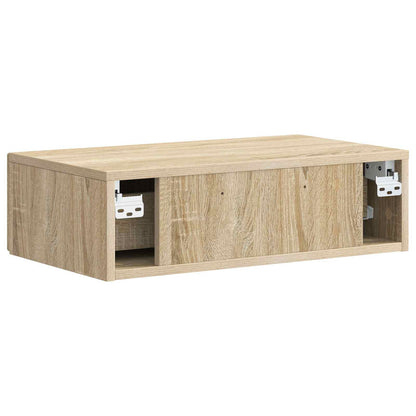 Wall-Mounted Side Table Sonoma Oak 59 x 34.5 x 17 cm