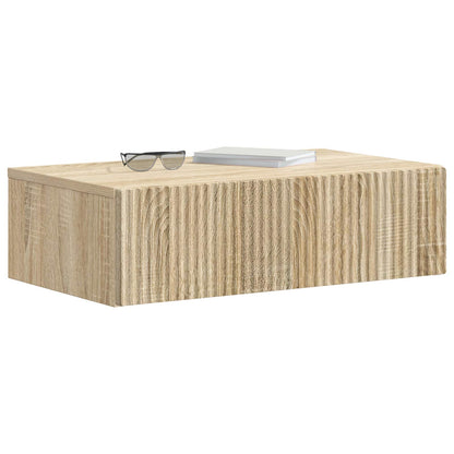 Wall-Mounted Side Table Sonoma Oak 59 x 34.5 x 17 cm
