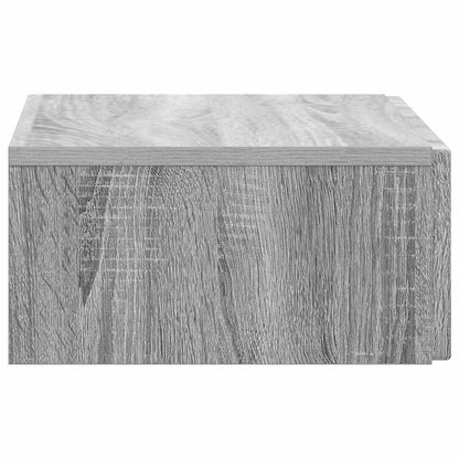 Wall-Mounted Side Table Grey Sonoma 59 x 34.5 x 17 cm