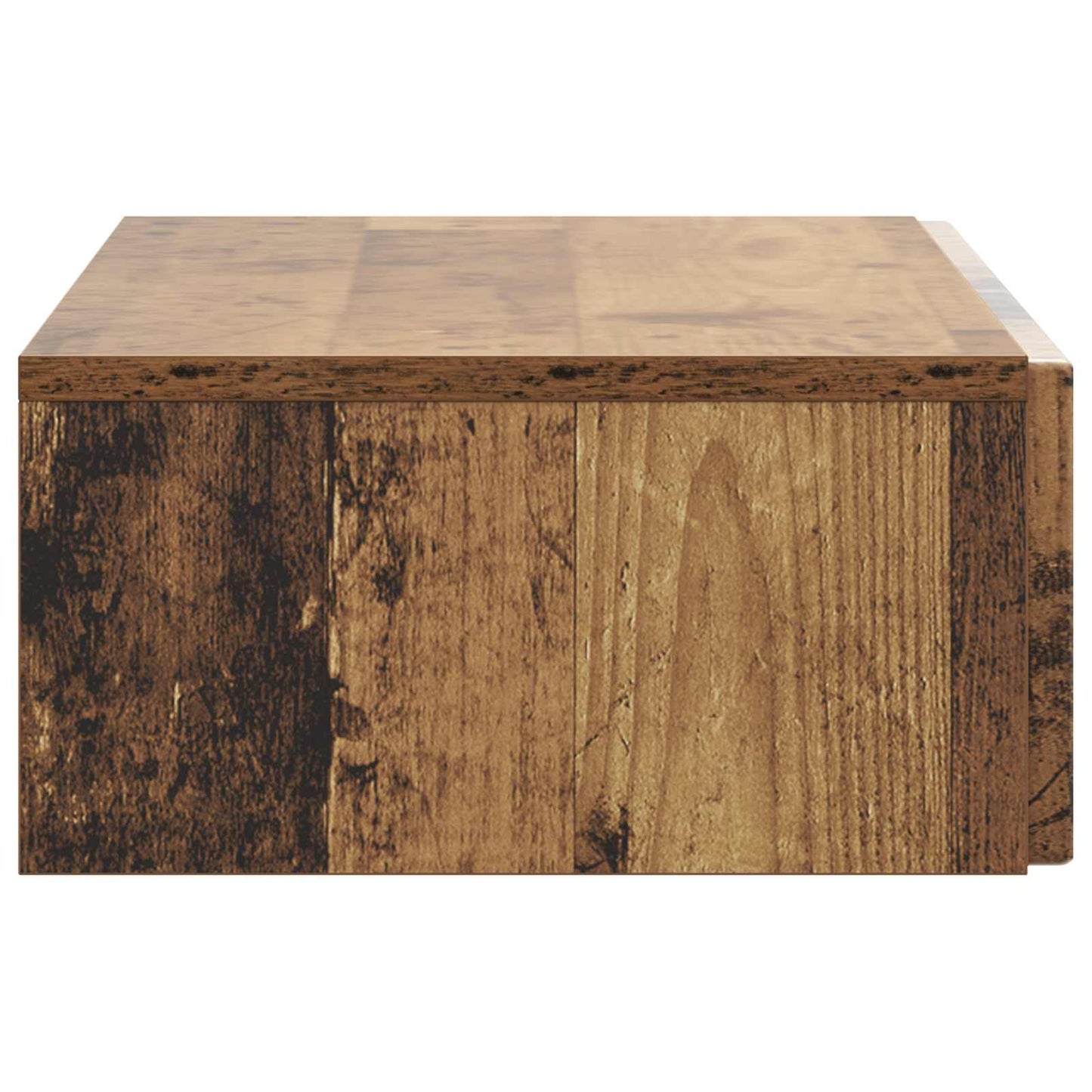 Wall-Mounted Side Table Old Wood 87.5 x 34.5 x 17 cm