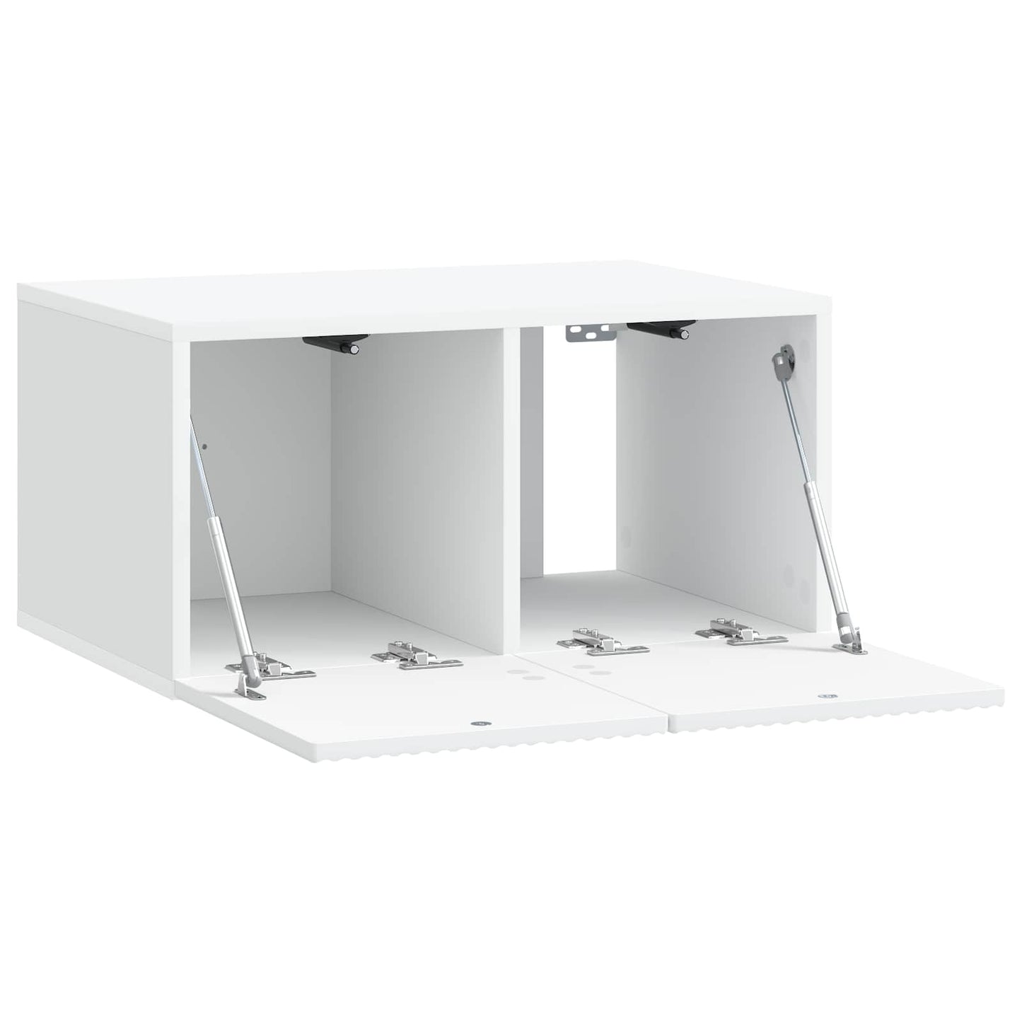 Wall-Mounted TV Cabinet White 59.5 x 41 x 30 cm Engineered Wood