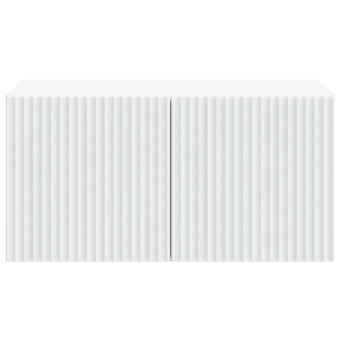 Wall-Mounted TV Cabinet White 59.5 x 41 x 30 cm Engineered Wood