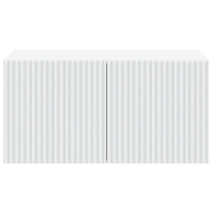 Wall-Mounted TV Cabinet White 59.5 x 41 x 30 cm Engineered Wood
