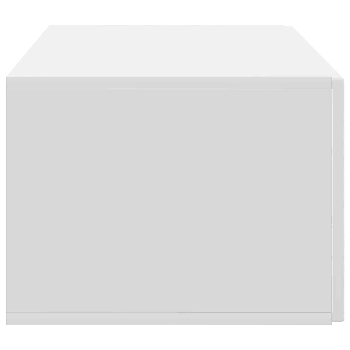 Wall-Mounted TV Cabinet White 59.5 x 41 x 30 cm Engineered Wood