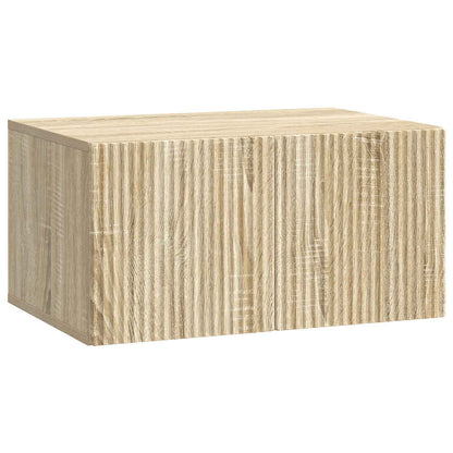 Wall-Mounted TV Cabinet Sonoma Oak 59.5 x 41 x 30 cm