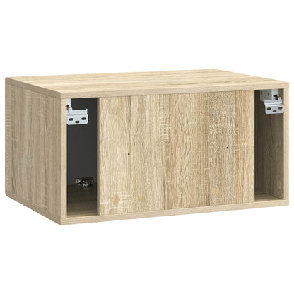 Wall-Mounted TV Cabinet Sonoma Oak 59.5 x 41 x 30 cm