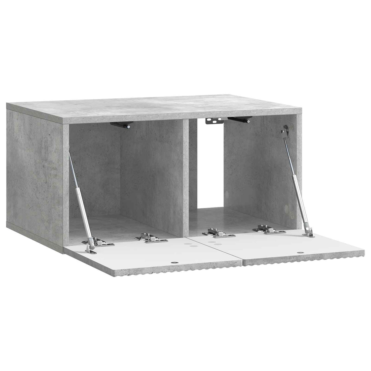 Wall-Mounted TV Cabinet Concrete Grey 59.5 x 41 x 30 cm