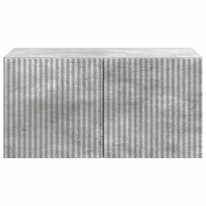 Wall-Mounted TV Cabinet Concrete Grey 59.5 x 41 x 30 cm