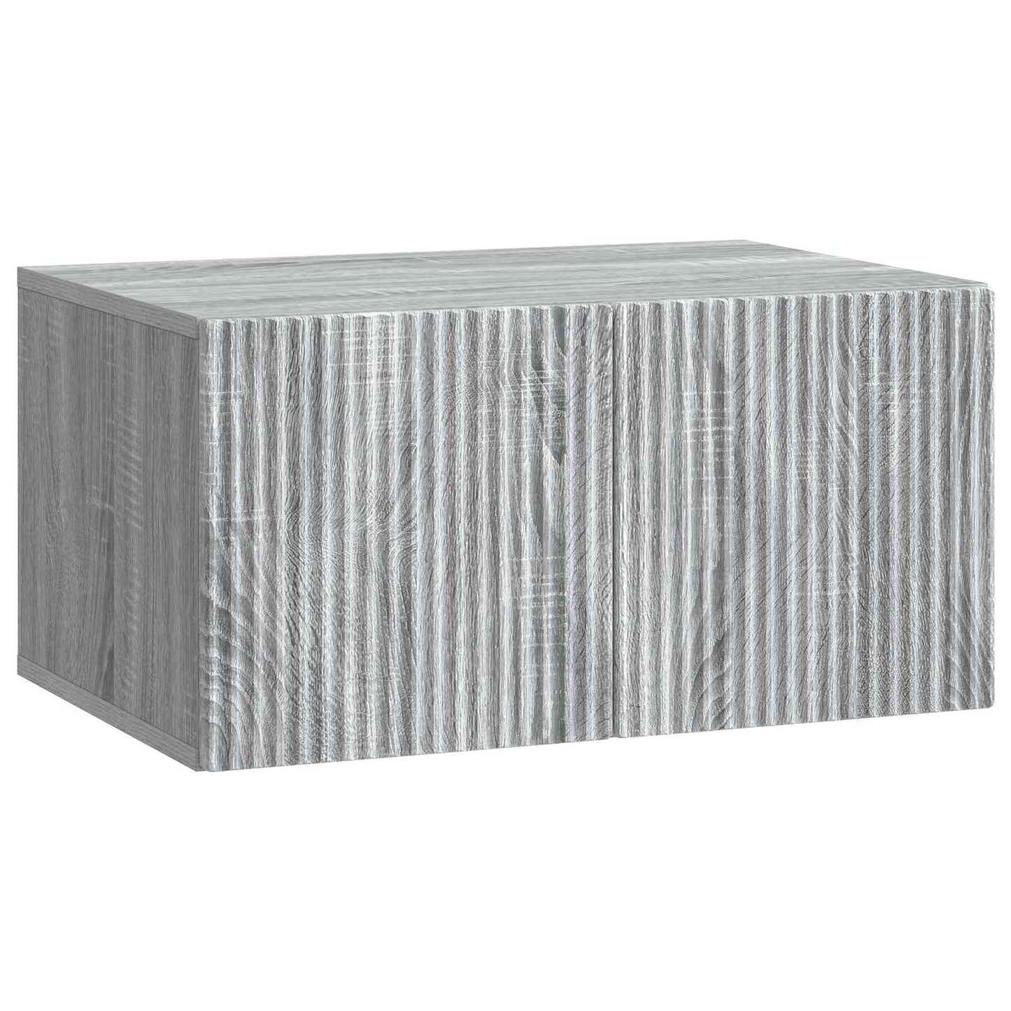 Wall-Mounted TV Cabinet Grey Sonoma 59.5 x 41 x 30 cm