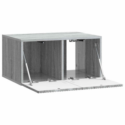 Wall-Mounted TV Cabinet Grey Sonoma 59.5 x 41 x 30 cm