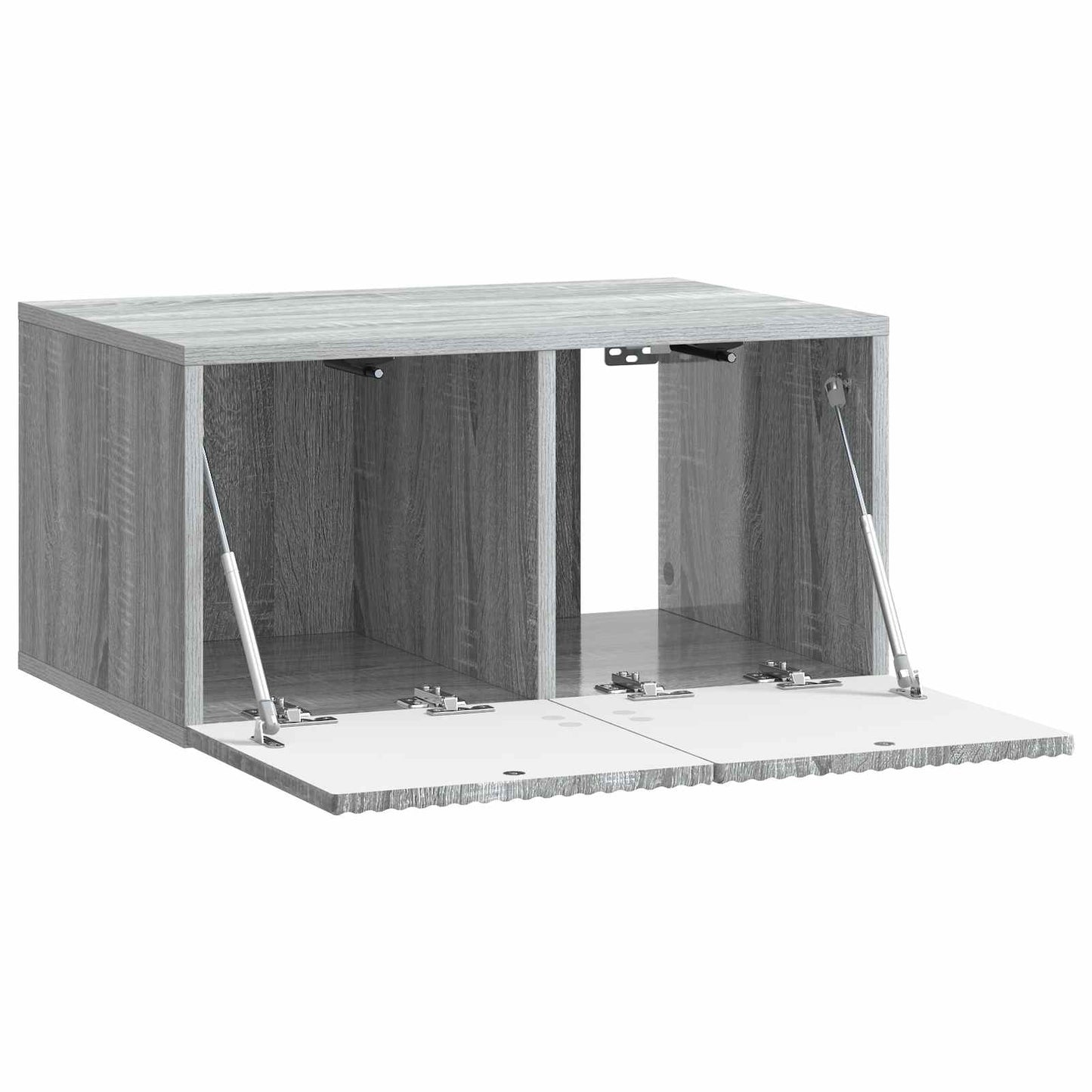 Wall-Mounted TV Cabinet Grey Sonoma 59.5 x 41 x 30 cm