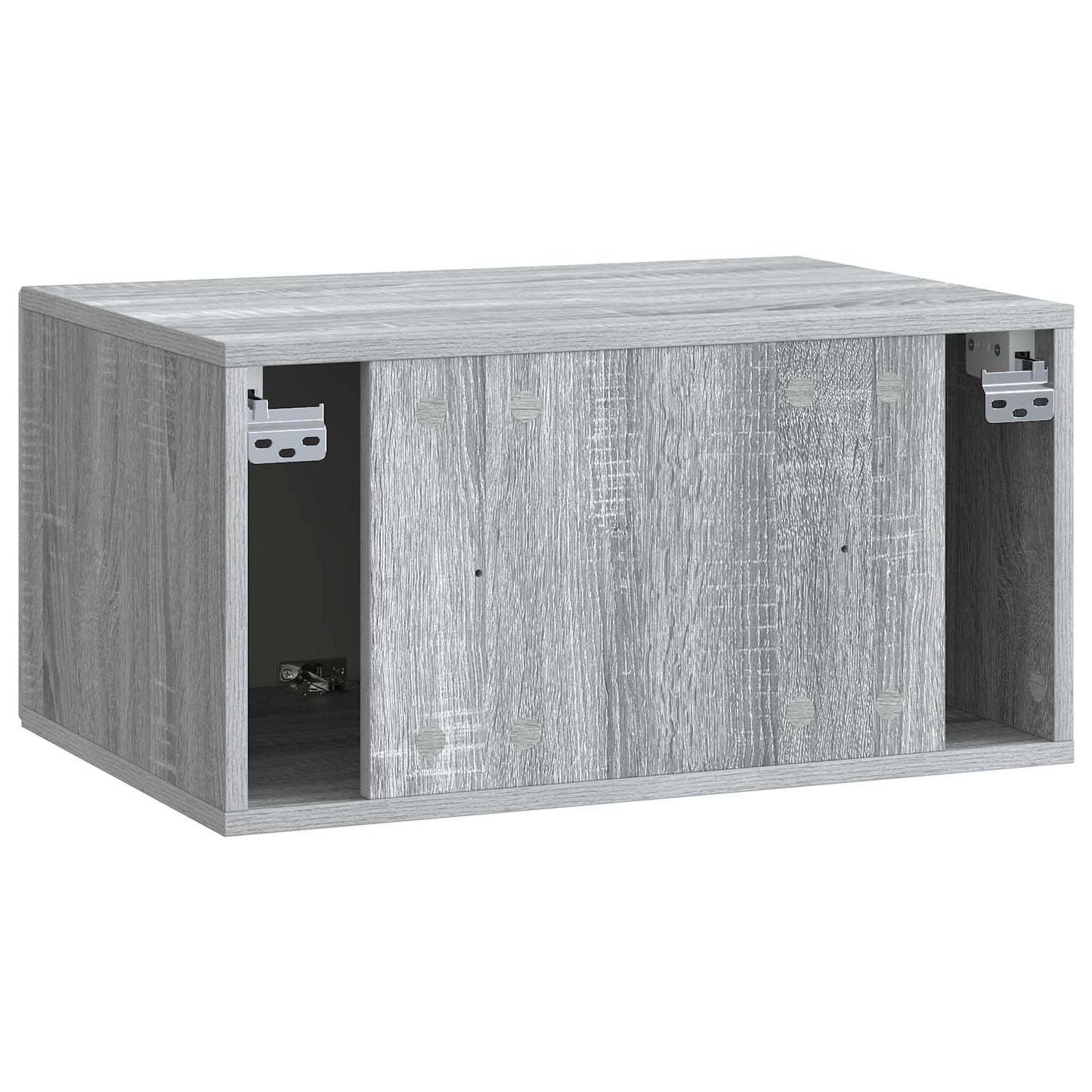 Wall-Mounted TV Cabinet Grey Sonoma 59.5 x 41 x 30 cm