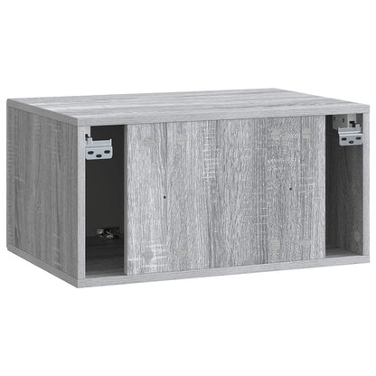 Wall-Mounted TV Cabinet Grey Sonoma 59.5 x 41 x 30 cm
