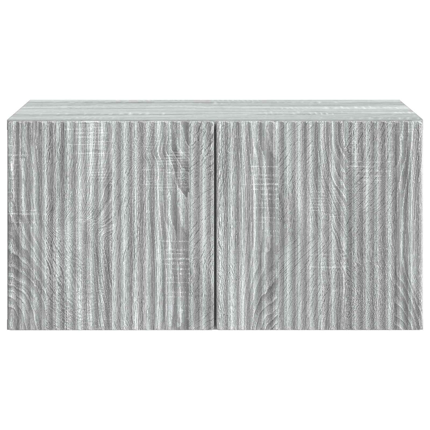 Wall-Mounted TV Cabinet Grey Sonoma 59.5 x 41 x 30 cm