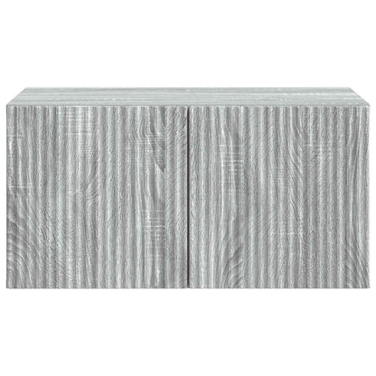Wall-Mounted TV Cabinet Grey Sonoma 59.5 x 41 x 30 cm