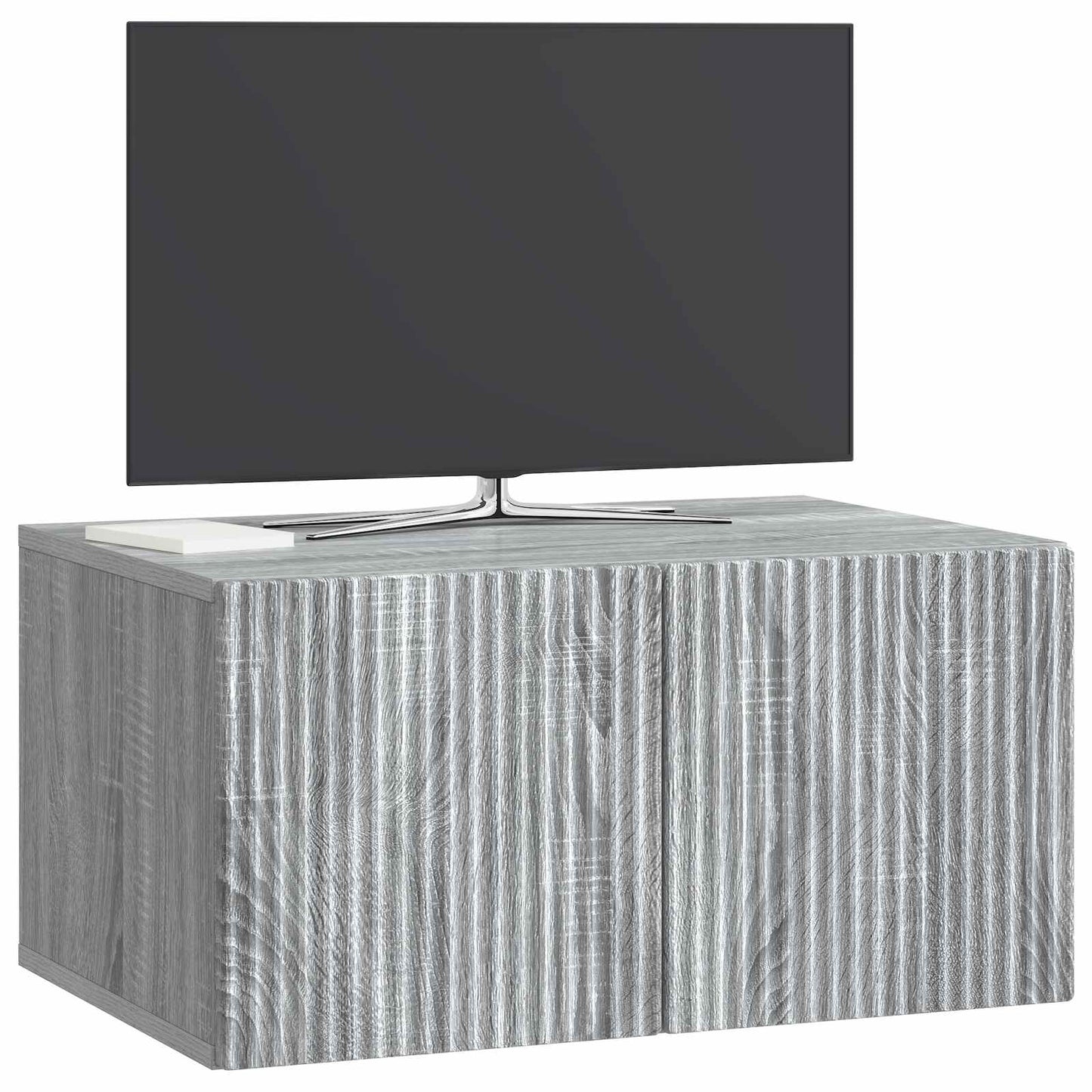Wall-Mounted TV Cabinet Grey Sonoma 59.5 x 41 x 30 cm