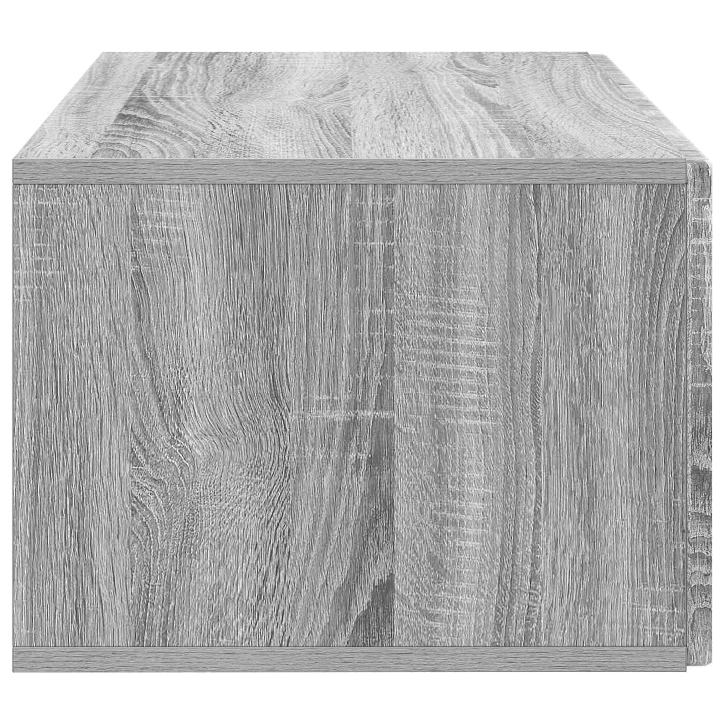 Wall-Mounted TV Cabinet Grey Sonoma 59.5 x 41 x 30 cm