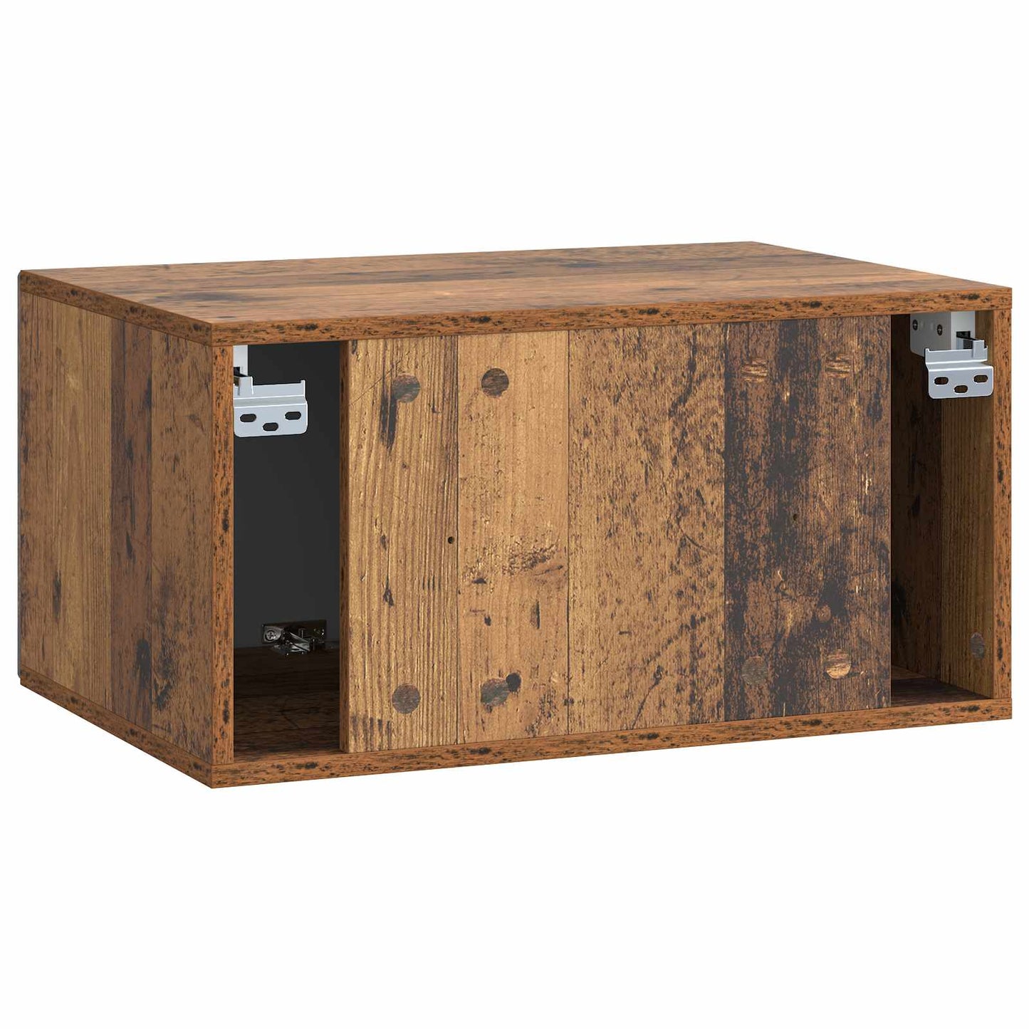 Wall-Mounted TV Cabinet Wall-mounted Old Wood 59.5 x 41 x 30 cm