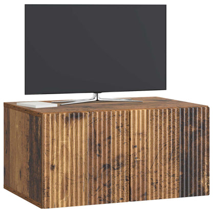 Wall-Mounted TV Cabinet Wall-mounted Old Wood 59.5 x 41 x 30 cm