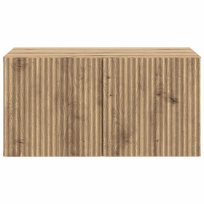 Wall-Mounted TV Cabinet Artisan Oak 59.5 x 41 x 30 cm