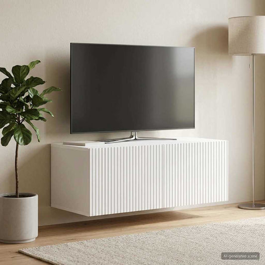 Wall-Mounted TV Cabinet White 78.5 x 41 x 30 cm Engineered Wood