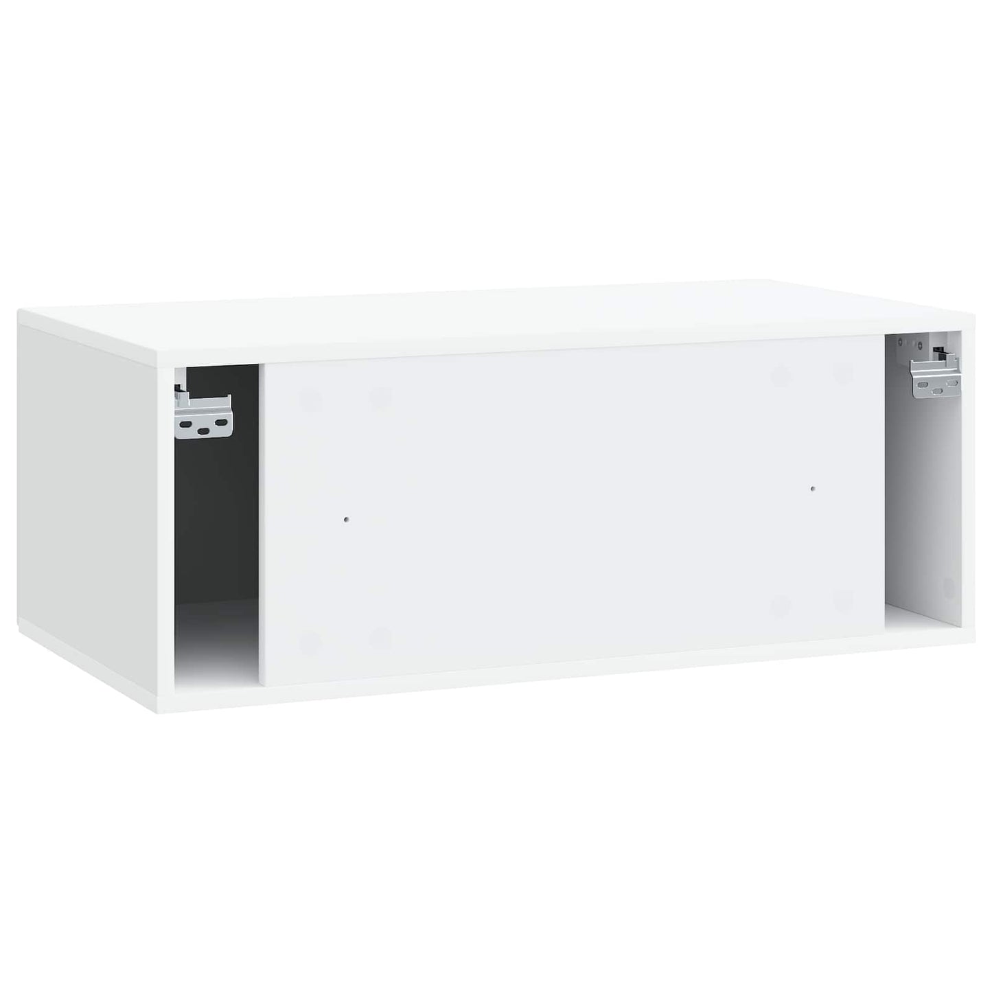 Wall-Mounted TV Cabinet White 78.5 x 41 x 30 cm Engineered Wood