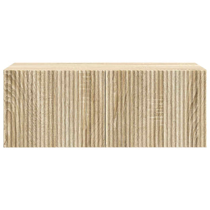 Wall-Mounted TV Cabinet Sonoma Oak 78.5 x 41 x 30 cm