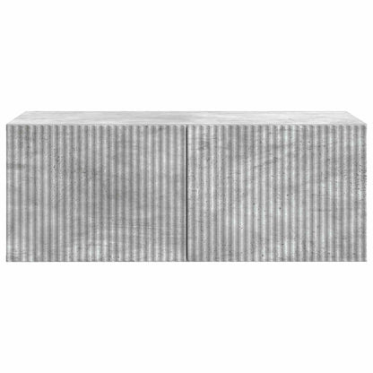 Wall-Mounted TV Cabinet Concrete Grey 78.5 x 41 x 30 cm